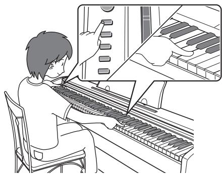 CASIO PX-730 - Bouton de fonction (FUNCTION) - 1