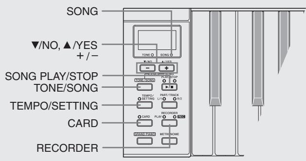 CASIO PX-800 - Utilisation d'une carte mémoire SD - 1