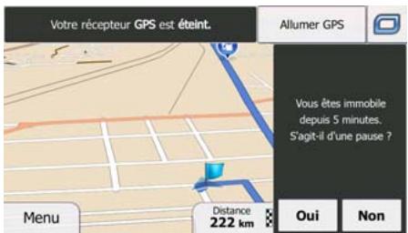 MAPPY ULTI X555 TRUCK - Paramétrage des alertes au temps de conduite - 3