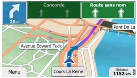 MAPPY ULTI X555 TRUCK - Informations sur les voies et les panneaux - 2