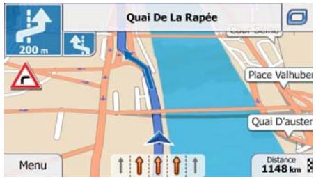 MAPPY ULTI X555 TRUCK - Informations sur les voies et les panneaux - 1