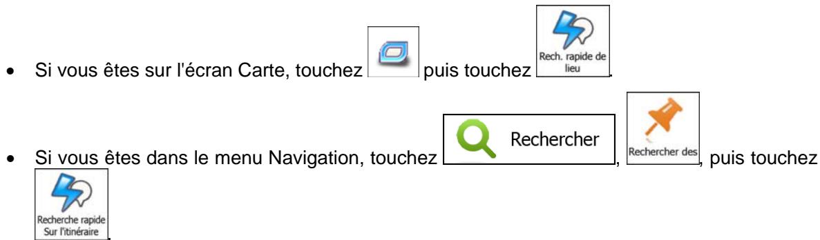 MAPPY ULTI X555 TRUCK - Recherche rapide pour un lieu d'intérêt - 1
