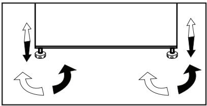 BEKO DSE 45000 - Stelvoetjes - 1