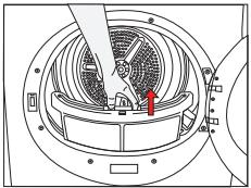 BEKO DPU7304GX - Szuropatron / ajto belsofelulet - 1