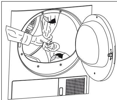 BEKO DPU7304GX - A szállításnál szúkségesbiztonsági szereleveny eltávolítása - 1