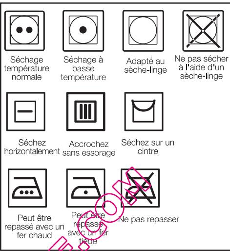 BEKO DPU7304GX - Linge adapté à un séchage en machine - 1