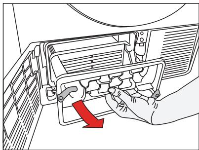 BEKO DPU7304GX - A kondenzátorhoz; - 3