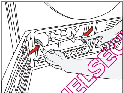 BEKO DPU7304GX - A kondenzátorhoz; - 2