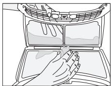 BEKO DPU7304GX - Szuropatron / ajto belsofelulet - 4