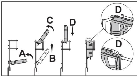 BEKO DFN26B20X - Support multifonction/à hauteur ajustable du panier inférieur - 3