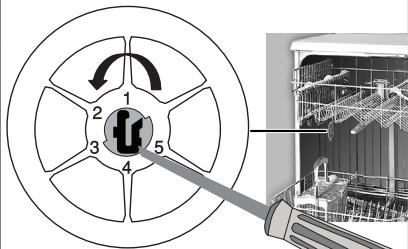 BEKO DFN26B20X - Réglage du système d'adoucissement de l'eau - 3
