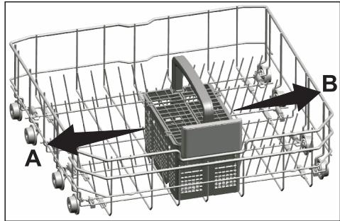 BEKO DFN26B20X - Pièce du panier à couverts - 4