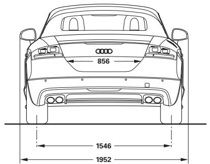 AUDI TTS ROADSTER - Jantes/pneus audi exclusive - 13