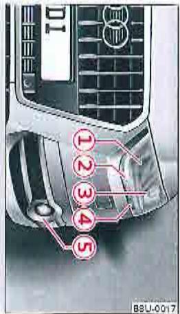 AUDI Q3 2011 - Ampoutes à l'avant du véhicule - 1