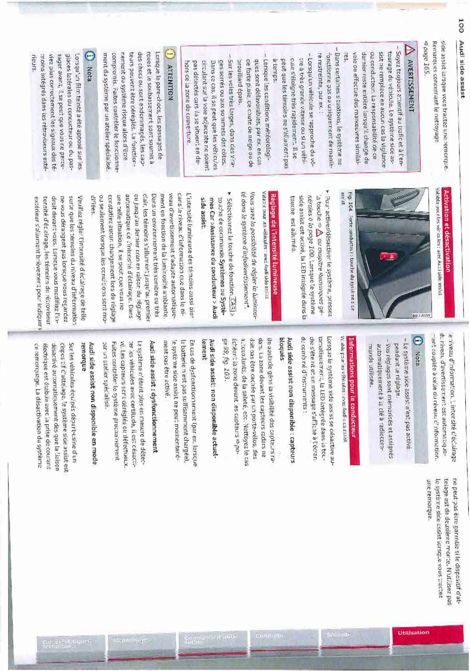 AUDI Q3 2011 - Niveau d'information - 2