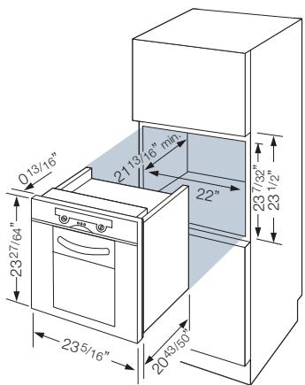 FAGOR 5HA-200 RX - a 24” Multi-Function Wall Oven 5HA-196 X - 2