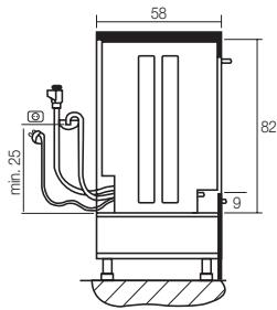 FAGOR LFA-073 SS - Integrable en colonne - 2
