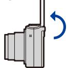 PANASONIC DMC TZ57 - Faites pivoter l'écran comme montré sur l'illustration. - 2