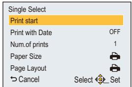 PANASONIC DMC TZ57 - Pour selectionner une seule photo et l'imprimer - 2