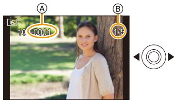 PANASONIC DMC TZ57 - Appuyez sur / pour selectionner les photos. - 1