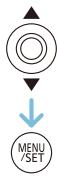 PANASONIC DMC TZ57 - Appuyez sur / pour selectionner le réglage, puis appuyez sur [MENU/SET]. - 3
