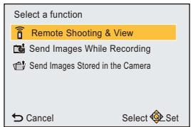 PANASONIC DMC TZ57 - Appuyez et maintenez [Wi-Fi]. - 3