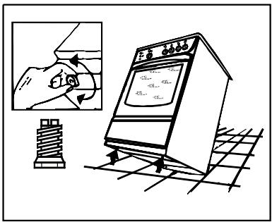 FAGOR CFF 64GC X - Emmenagement de la cuisinière - 2