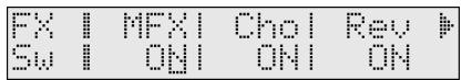 ROLAND JUNOD - Activation et coupure des effets (MASTER EFFECT SWITCH) - 1