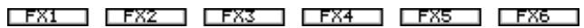 ROLAND VS2000CD - Configuration d'un processeur d'effets - 1
