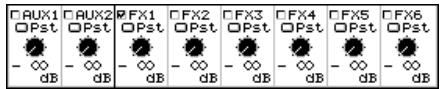 ROLAND VS2000CD - Départs aux et FX - 1
