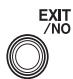 ROLAND VS2000CD - Les touches enter/yes et exit/no - 2