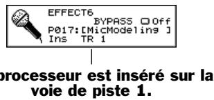 ROLAND VS2000CD - Information dans les blocs d'effets - 2