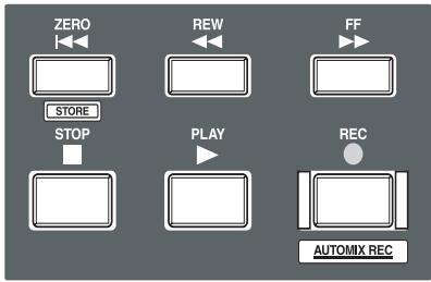 ROLAND VS2000CD - Touches de transport principales - 1