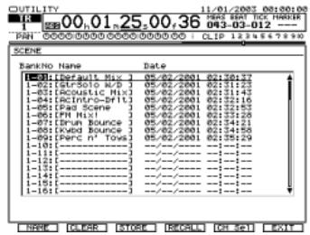 ROLAND VS2000CD - Édition des scènes - 1