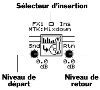 ROLAND VS2000CD - Insertion d'effets sur le bus MASTER - 2