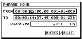 ROLAND VS2000CD - Messages d'édition - 1
