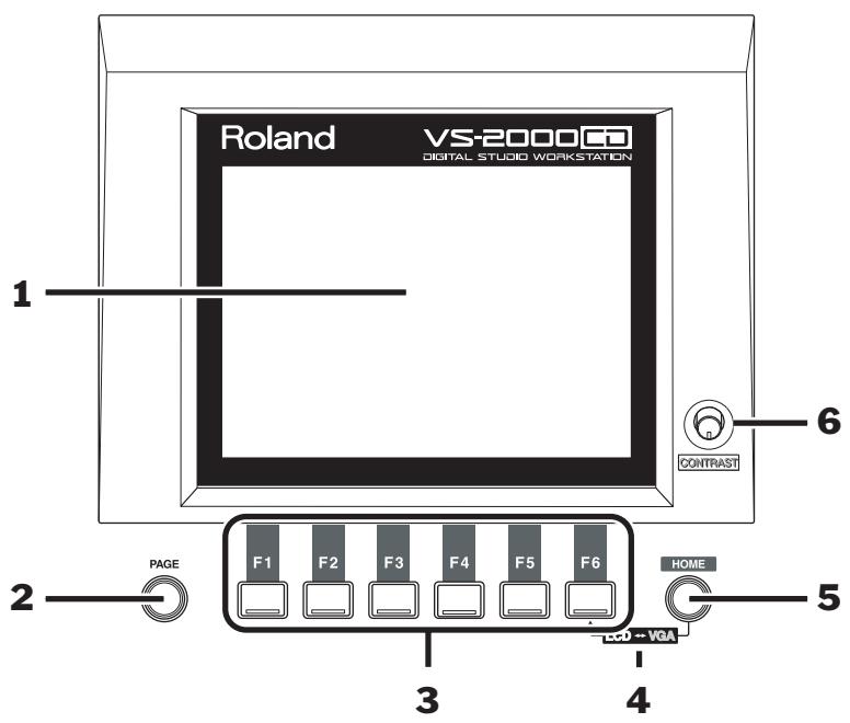 ROLAND VS2000CD - Écran LCD - 1
