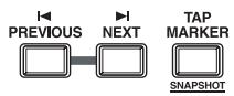 ROLAND VS2000CD - Utilisation des touches previous et NEXT - 1