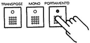 ROLAND A-90 - Ajout d'un effet portamento. - 1
