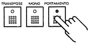 ROLAND A-90 - Ajout d'un effet portamento à chaque zone. - 2