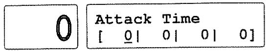 ROLAND A-90 - Montée et descente du son (attack et decay) - 3