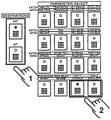 ROLAND A-90 - Emploi des boutons aux - 1