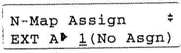 ROLAND A-90 - Réglage de configuration (N-Map) pour les zones (EDIT: SYS, E03).... - 2