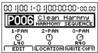 ROLAND BR-1200CD - Ajouter un chêur au chant (Harmony Sequence) - 3