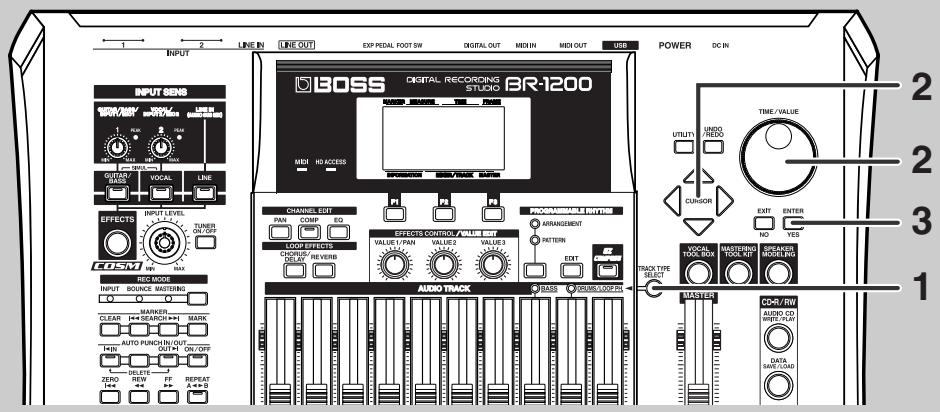 ROLAND BR-1200CD - NOTE - 1