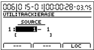 ROLAND BR-1200CD - Effacer des données audio (Track Erase) - 5