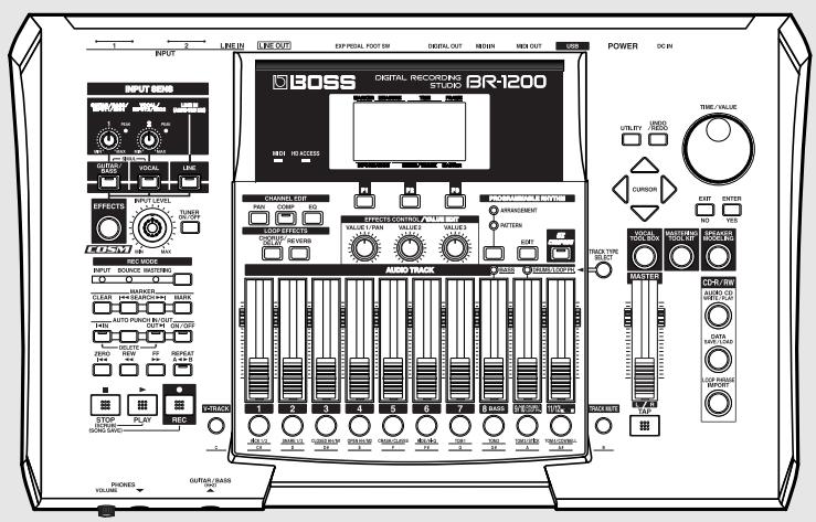 ROLAND BR-1200CD - Conventions en vigueur dans ce manuel - 1