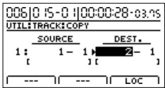 ROLAND BR-1200CD - Exemple 4: Copier des données audio avec "COPY + INS" - 3