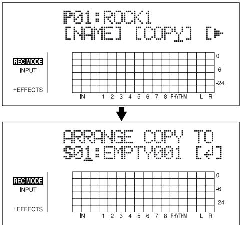 ROLAND BR-864 - Copie d'arrangements - 1
