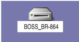ROLAND BR-864 - Appuyez sur la touche [ENTER]. - 1